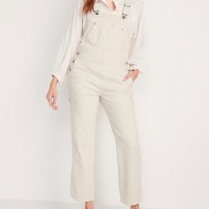 Old Navy Ecru Overalls XS